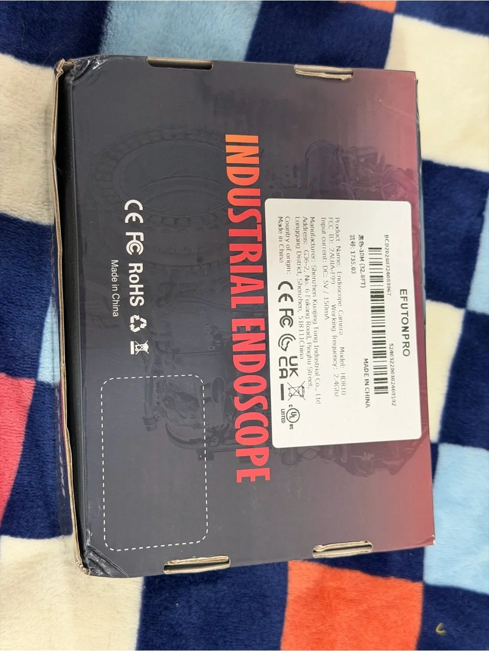 Industrial Endoscope Inspection Camera